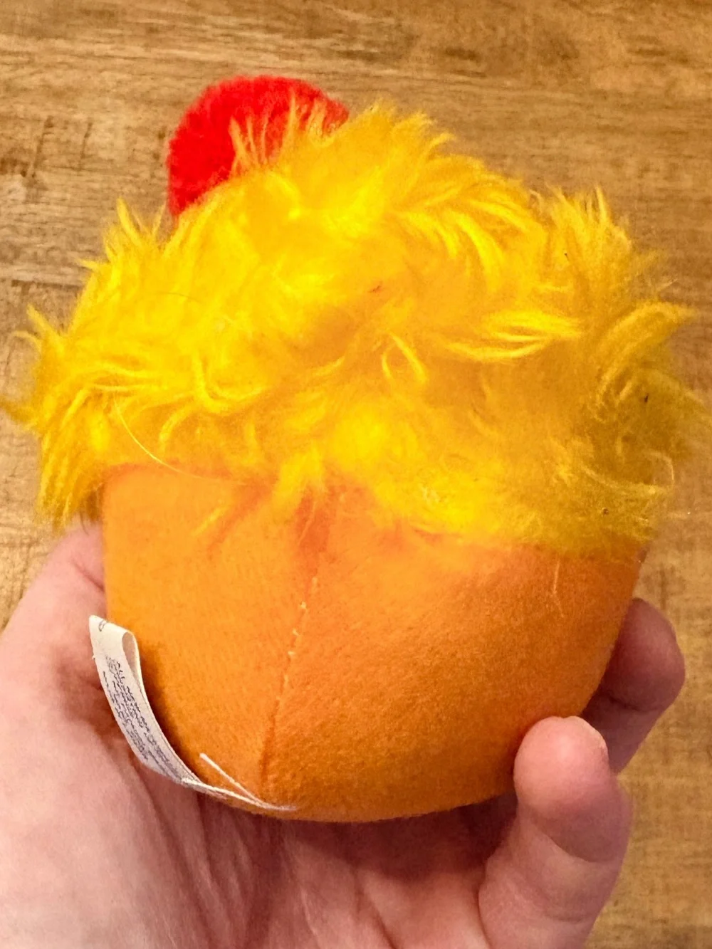Dan Brechner plush toy stuffed animal yellow